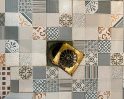 nicht fixierte Abflussabdeckungen